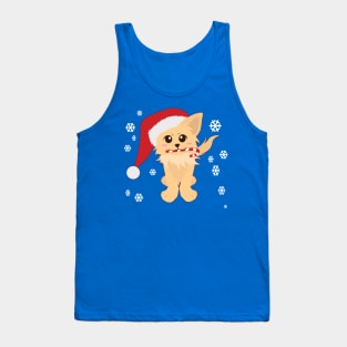 Christmas Puppy Tank Top